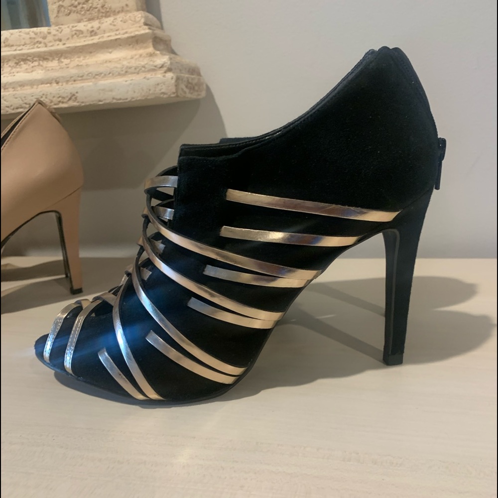 Brasilian leather heels